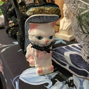 Cute black irregular choice kitty cat heels size 37/US6